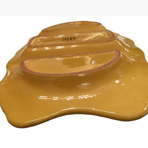 Cedre Rouge Romancing Provence Partitioned Ceramic Platter French Cntry Like New - Picture 8 of 13